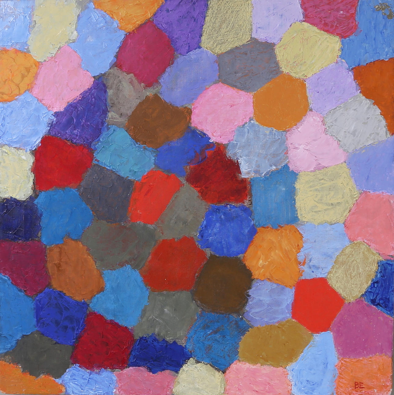 BRUNO EKSTRÖM. "Solsten", olja på duk, signerad.