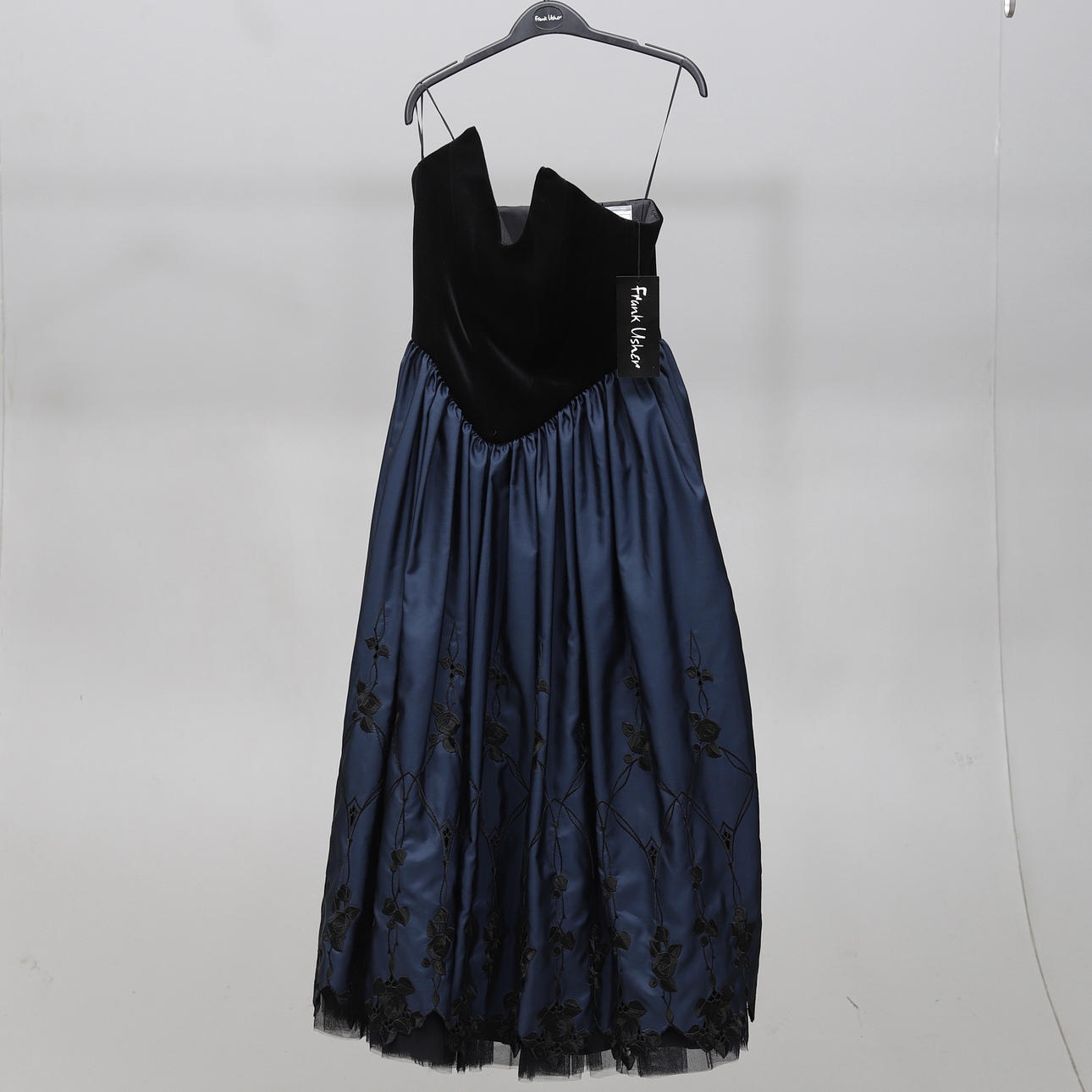 EVENING DRESS, Frank Usher.