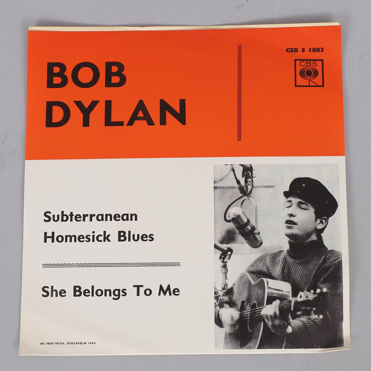 SINGEL, Bob Dylan, Subterranean Homesick Blues.