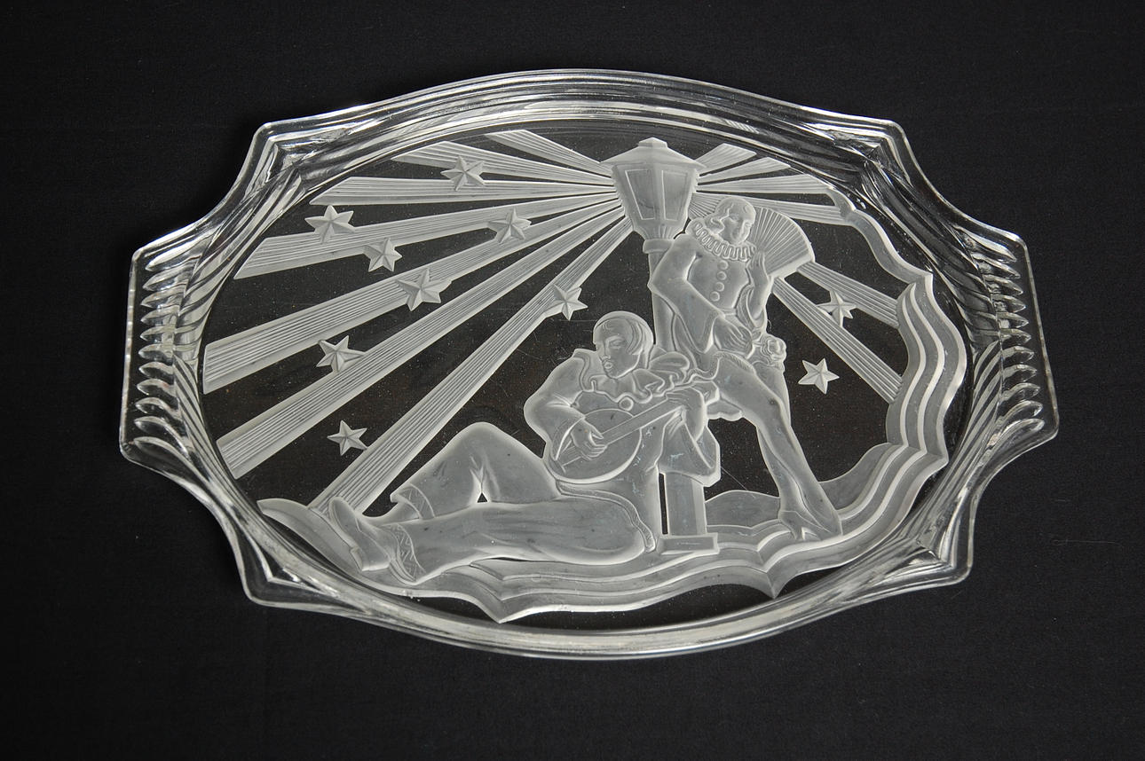 FAT, glas, Art Deco, 1900-talets första hälft.