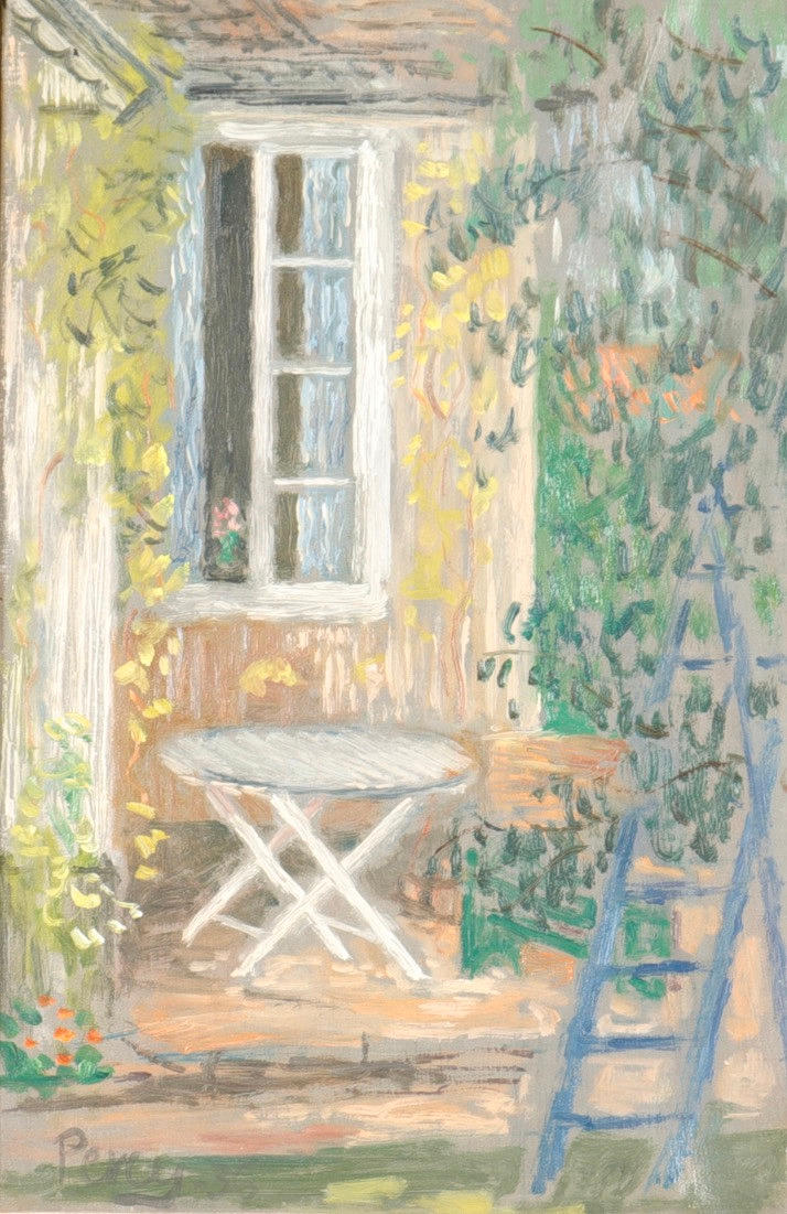 ARTHUR PERCY. oil on canvas.