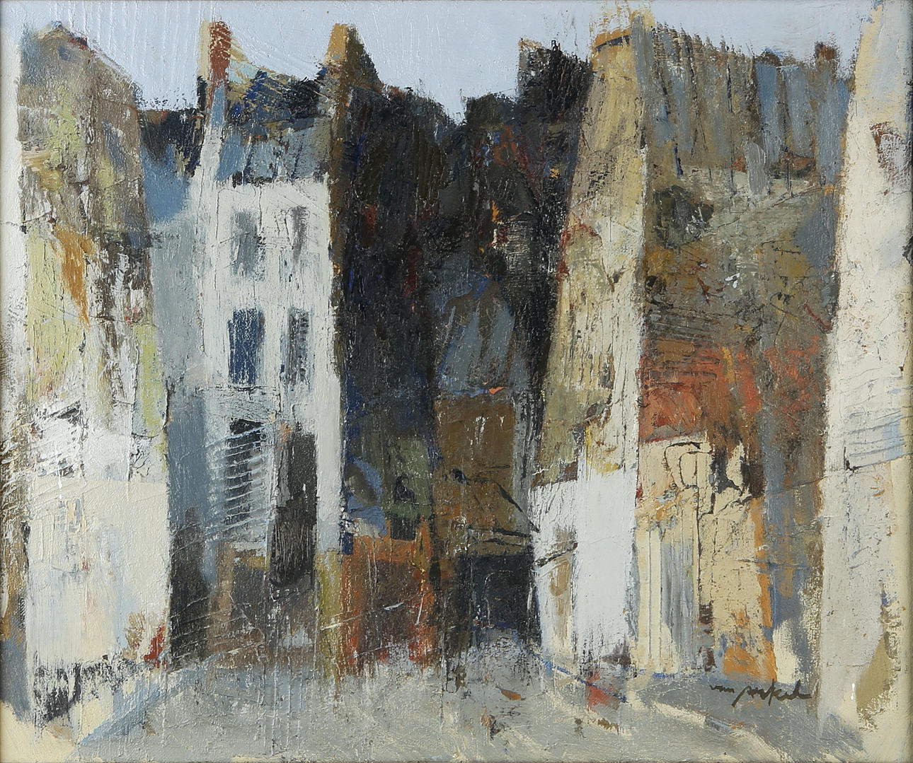 ADRIAN VAN ARKEL, oil on canvas, signed. Art - Paintings - Auctionet