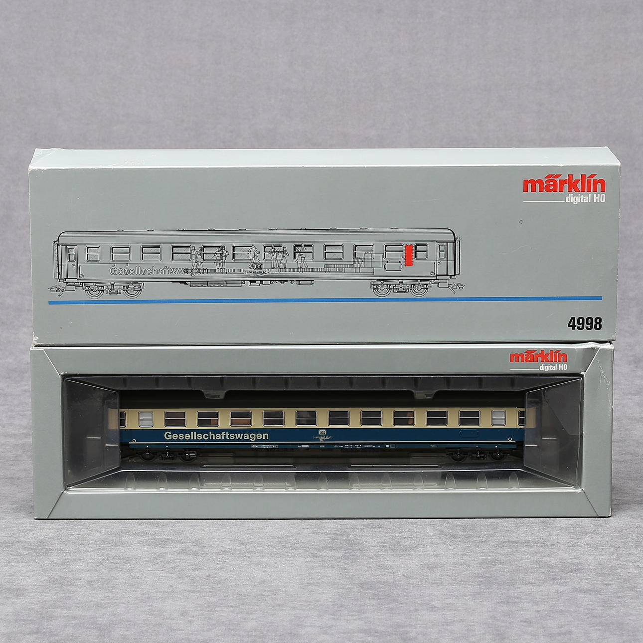 MÄRKLIN 4998 Tanzwagen, digital, original box.