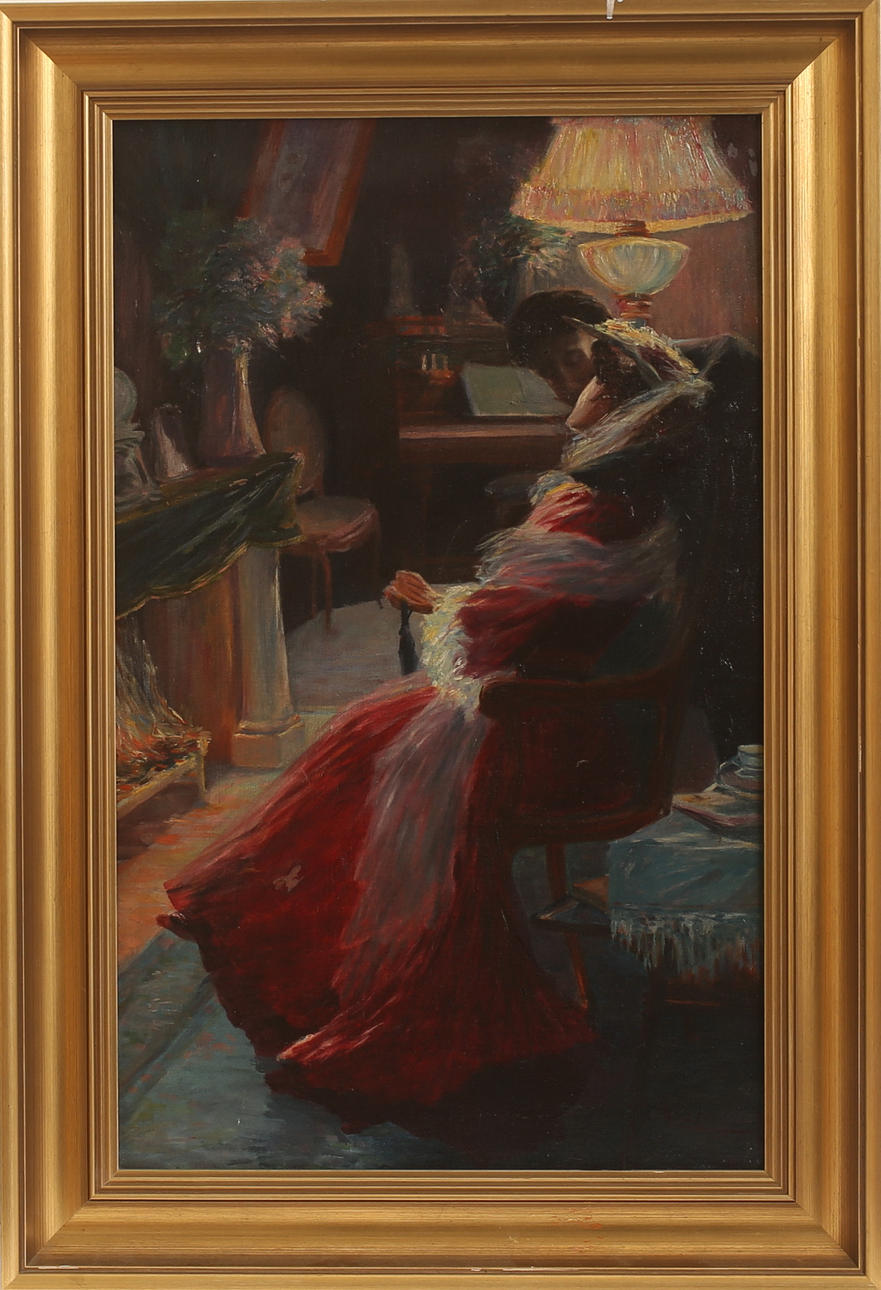 Unknown artist, oil on canvas, 19th century, signed. Art - Paintings ...