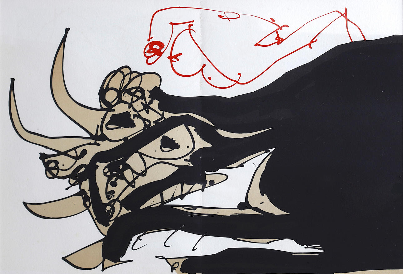 ANTONIO SAURA. Sin título.