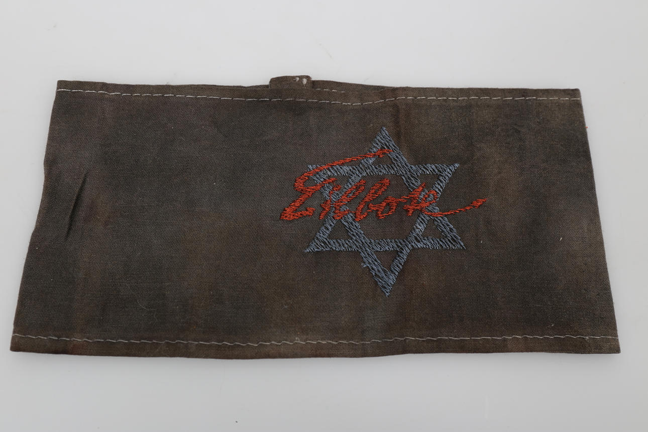 ARMBINDEL, tyg, "Eilbote", tyskland, 1900-tal.