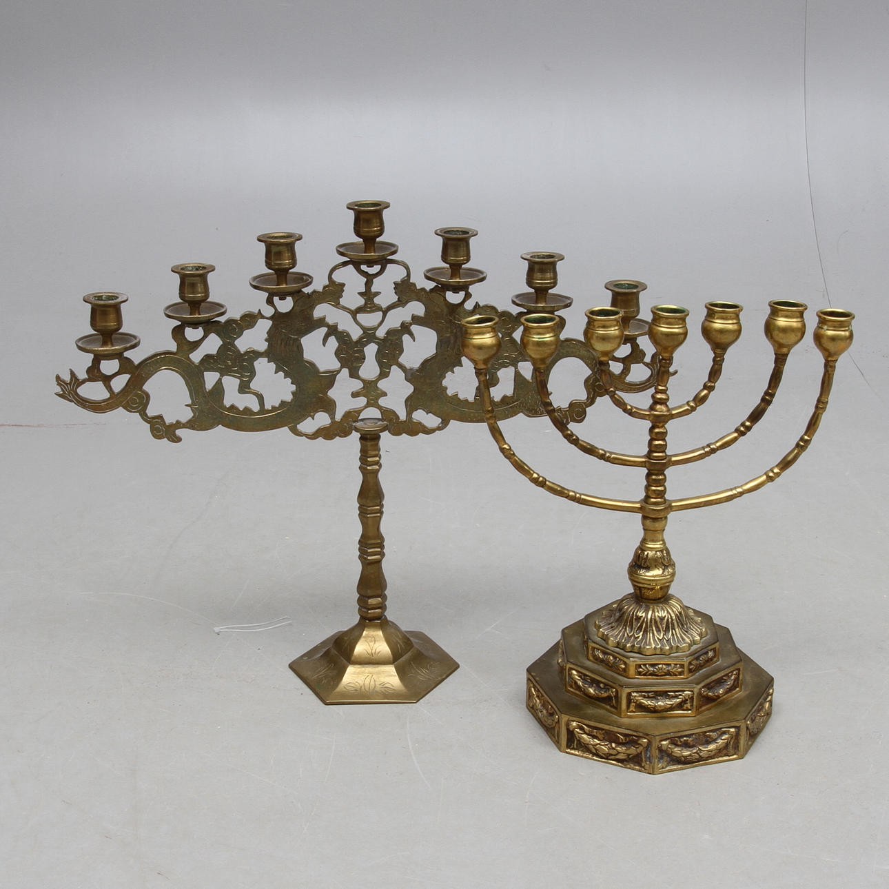 KANDELABRAR 2 st, 1900-tal.