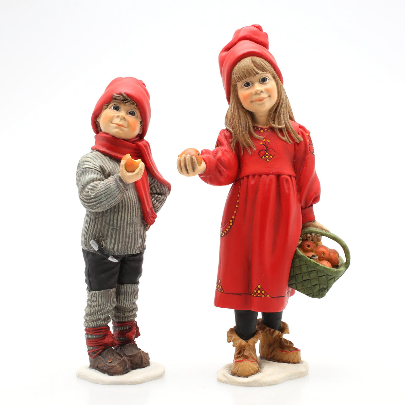 FIGURES, 2 pieces, plasticine, Candy design, Norway.