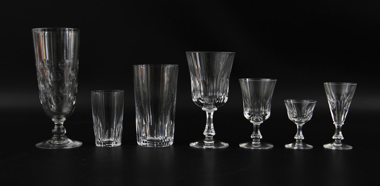 GLASSERVIS, kristall, 78 delar.