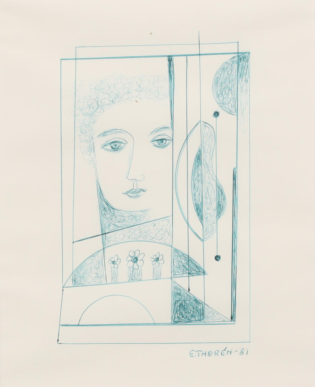 ESAIAS THORÉN. Composition, drawing.