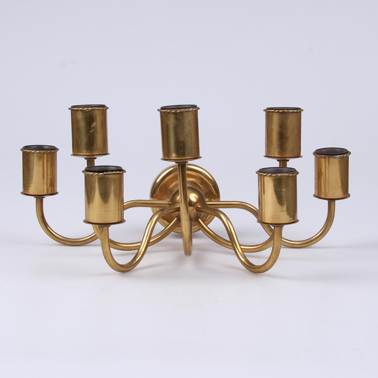 VÄGGLAMPA, mässing, modell nr 2571, Josef Frank, Svenskt Tenn.