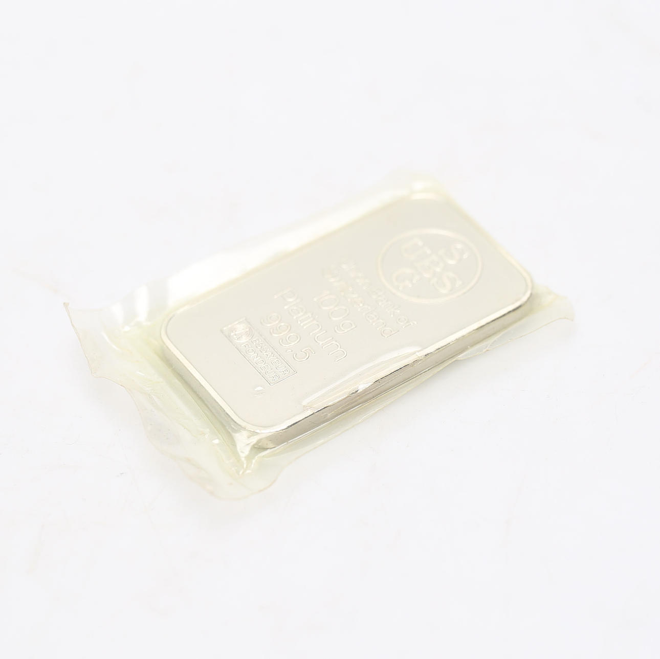 TACKA, Platina, 999,5, vikt 100 gram.