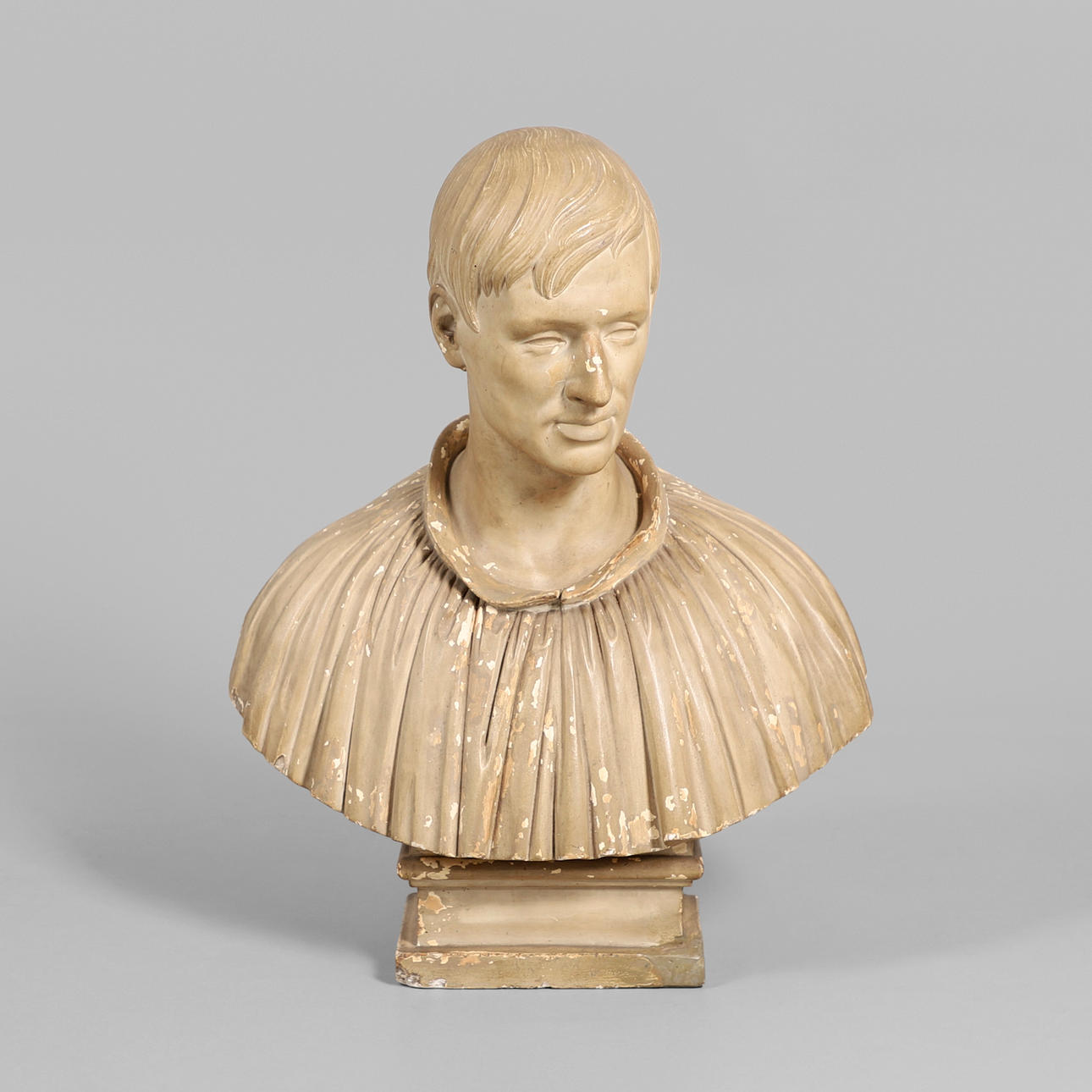 AFTER RICHARD WESTMACOTT JR (1799-1872), A BUST OF REV. JOHN HENRY NEWMAN.