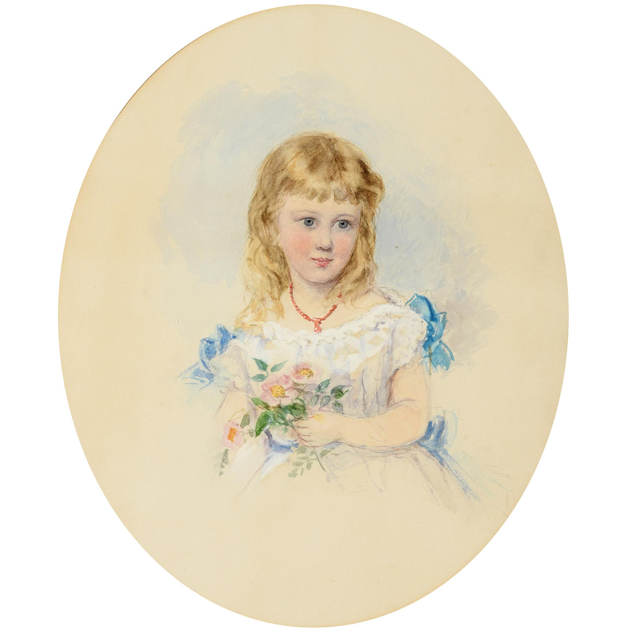 CATHERINE GRAY (FL.C.1873). PORTRAITS OF THREE SISTERS.