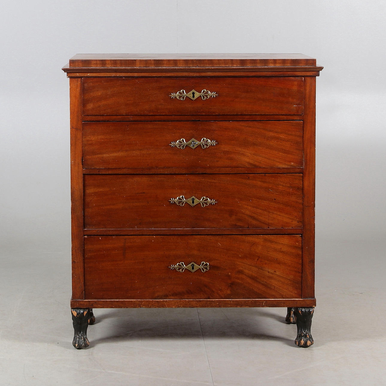 DESKTOP, mahogni. 1800-tallet.