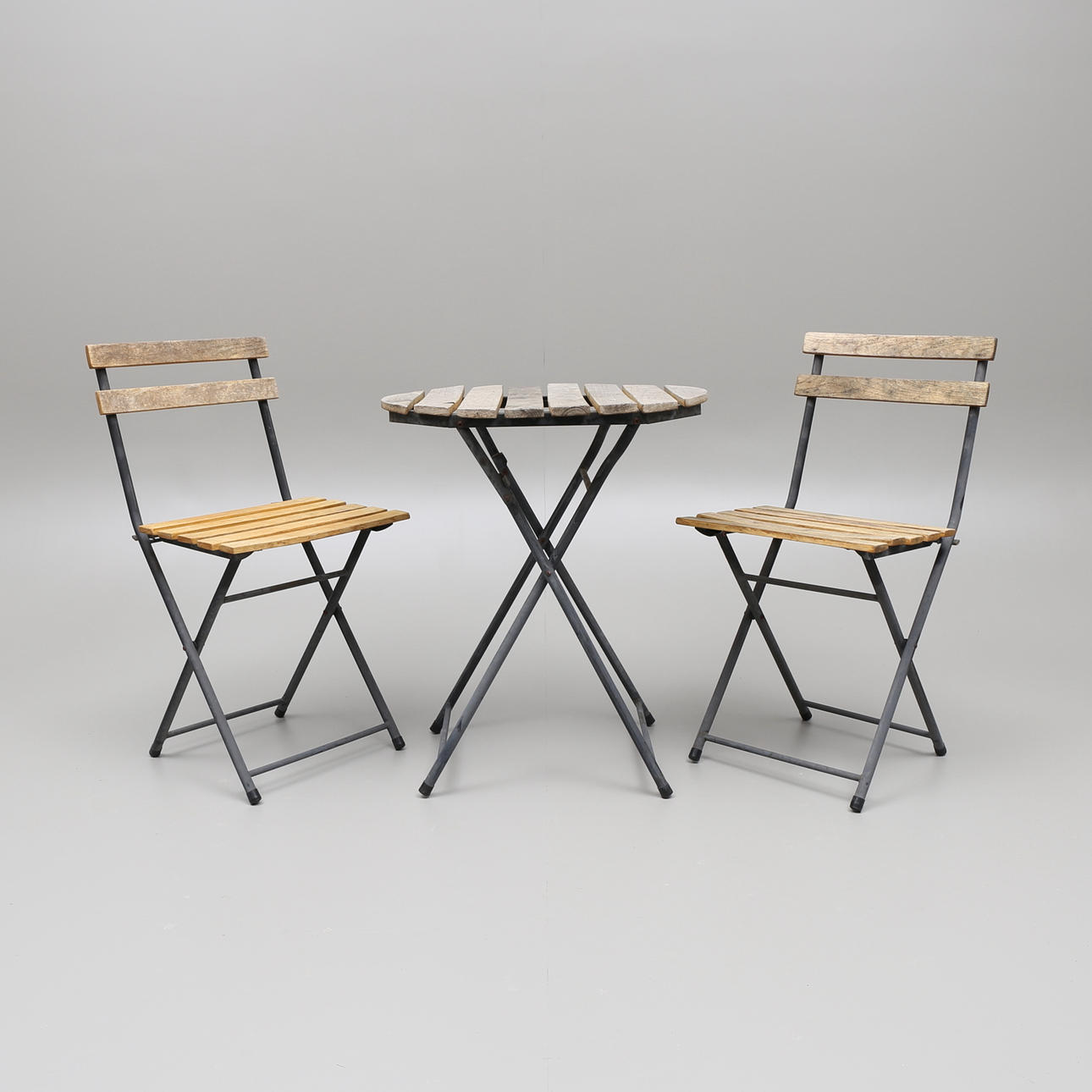 TRÄDGÅRDSMÖBEL, 3 delar, 1900-talets andra hälft.