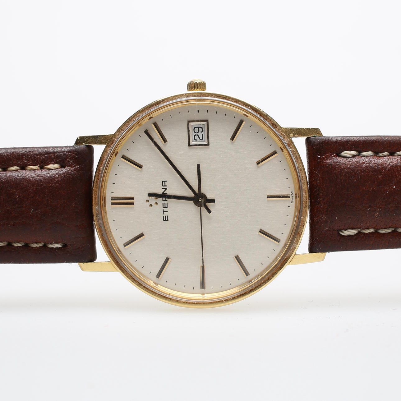 ARMBANDSUR, Eterna, guld.