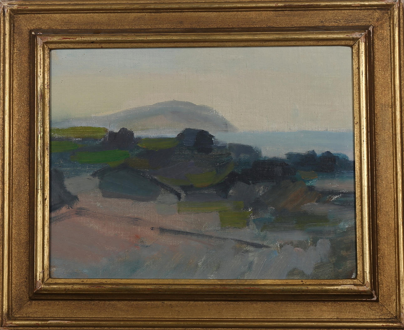 NILS FOLKE KNAFVE. Skälderviken, olja på duk, signerad Knafve a tergo.