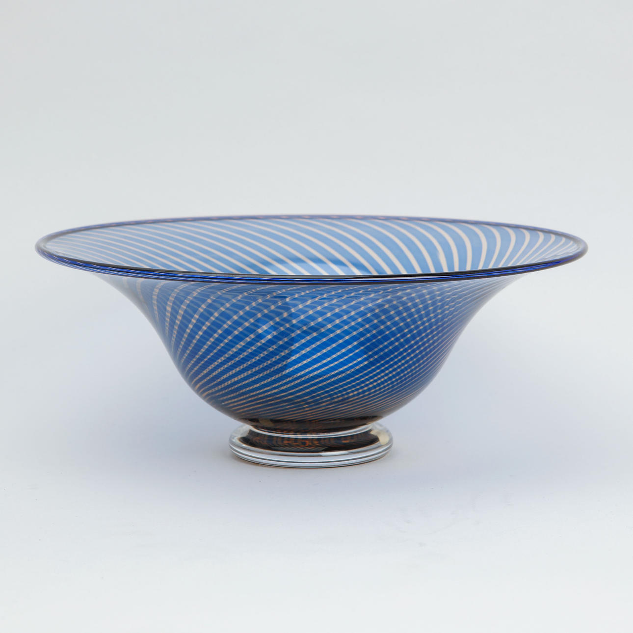 EDWARD HALD. Schale, "Graal", Orrefors, signiert.