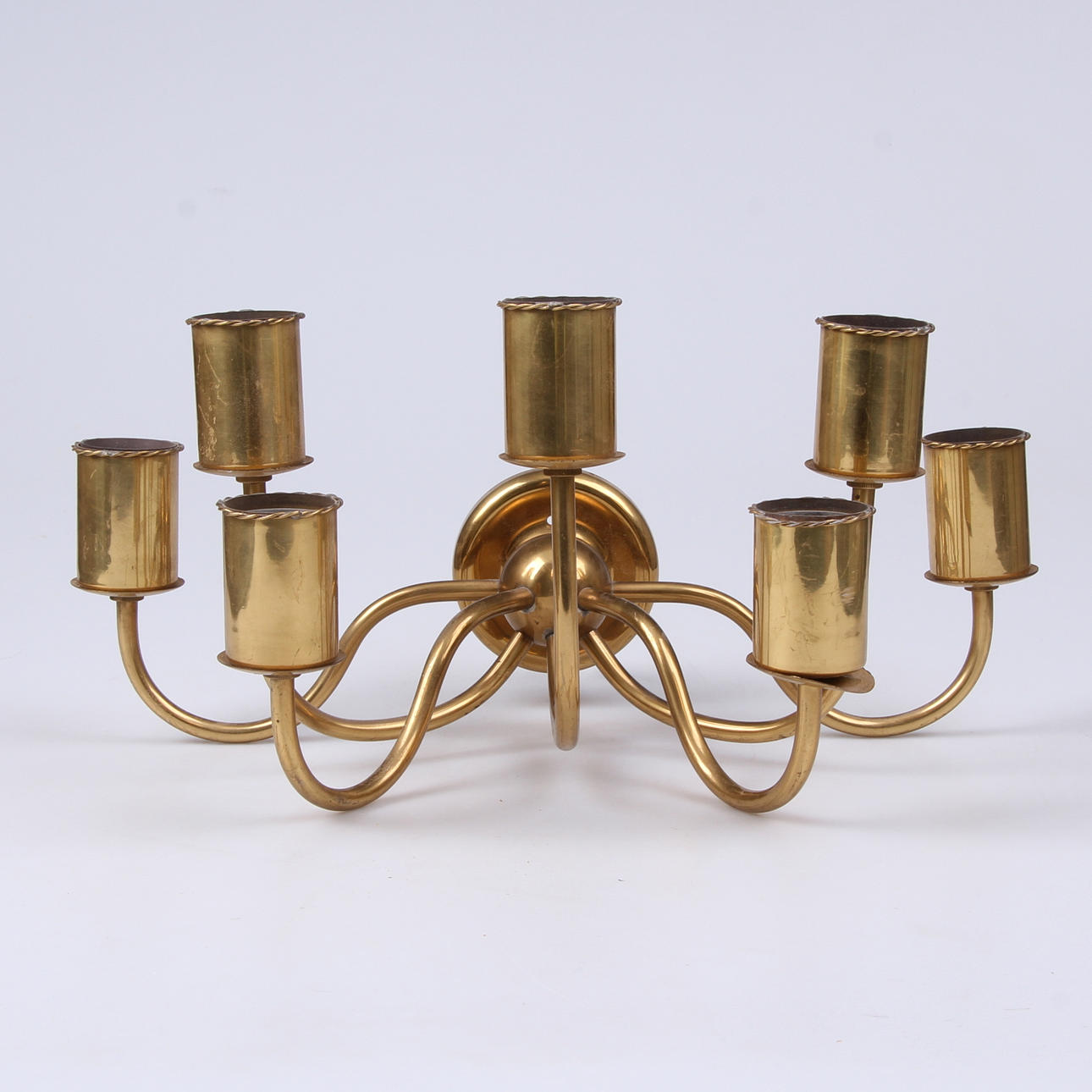 VÄGGLAMPA, mässing, modell nr 2571, Josef Frank, Svenskt Tenn.