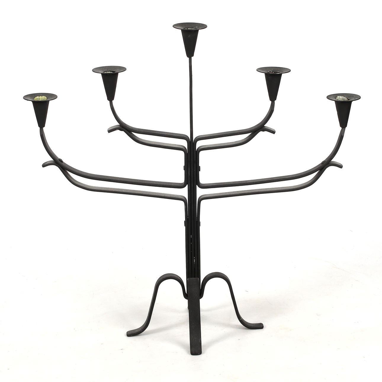 Kynttilänjalka, taottu, 1900-luku.