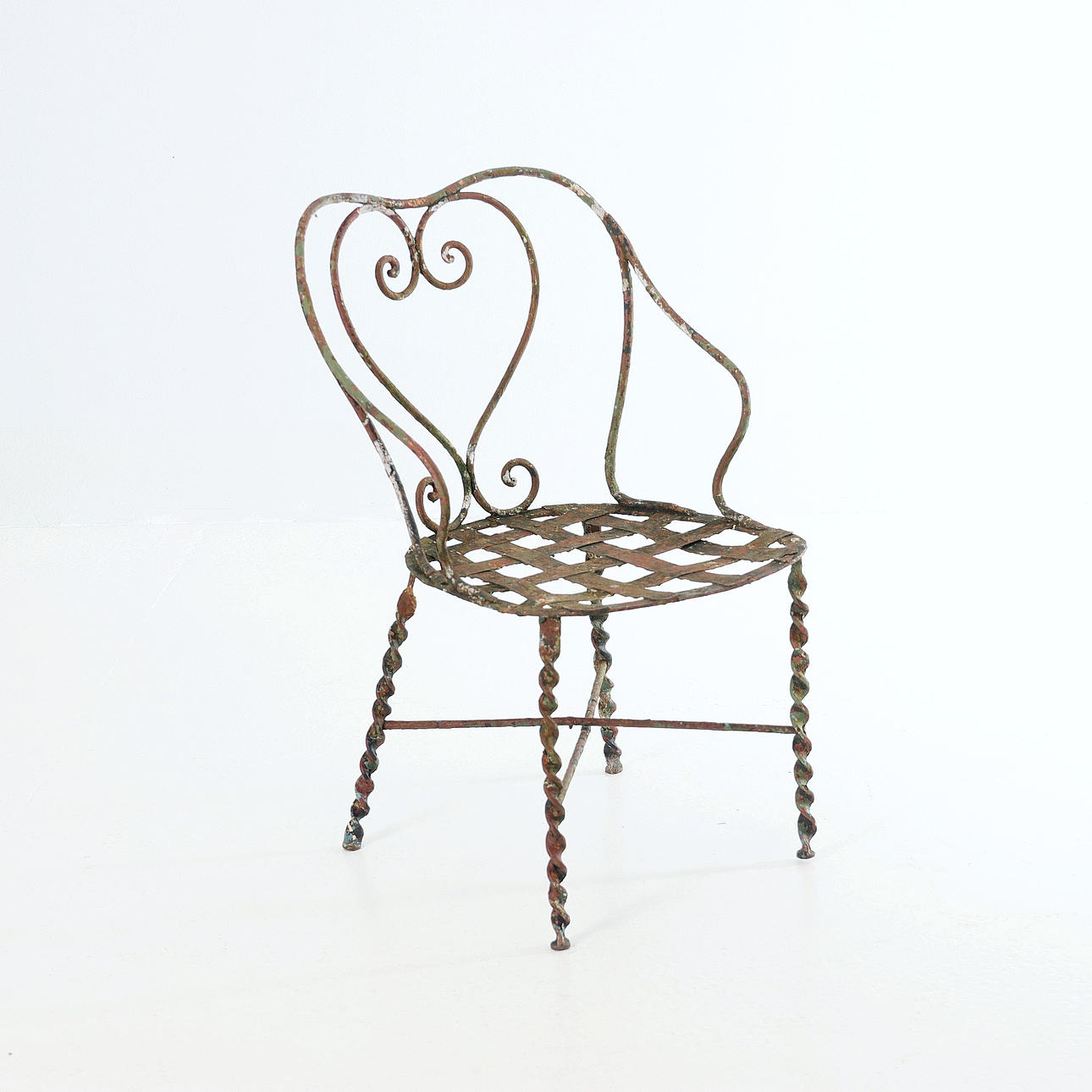 KARMSTOL, järnsmide, 1900-talets andra hälft.