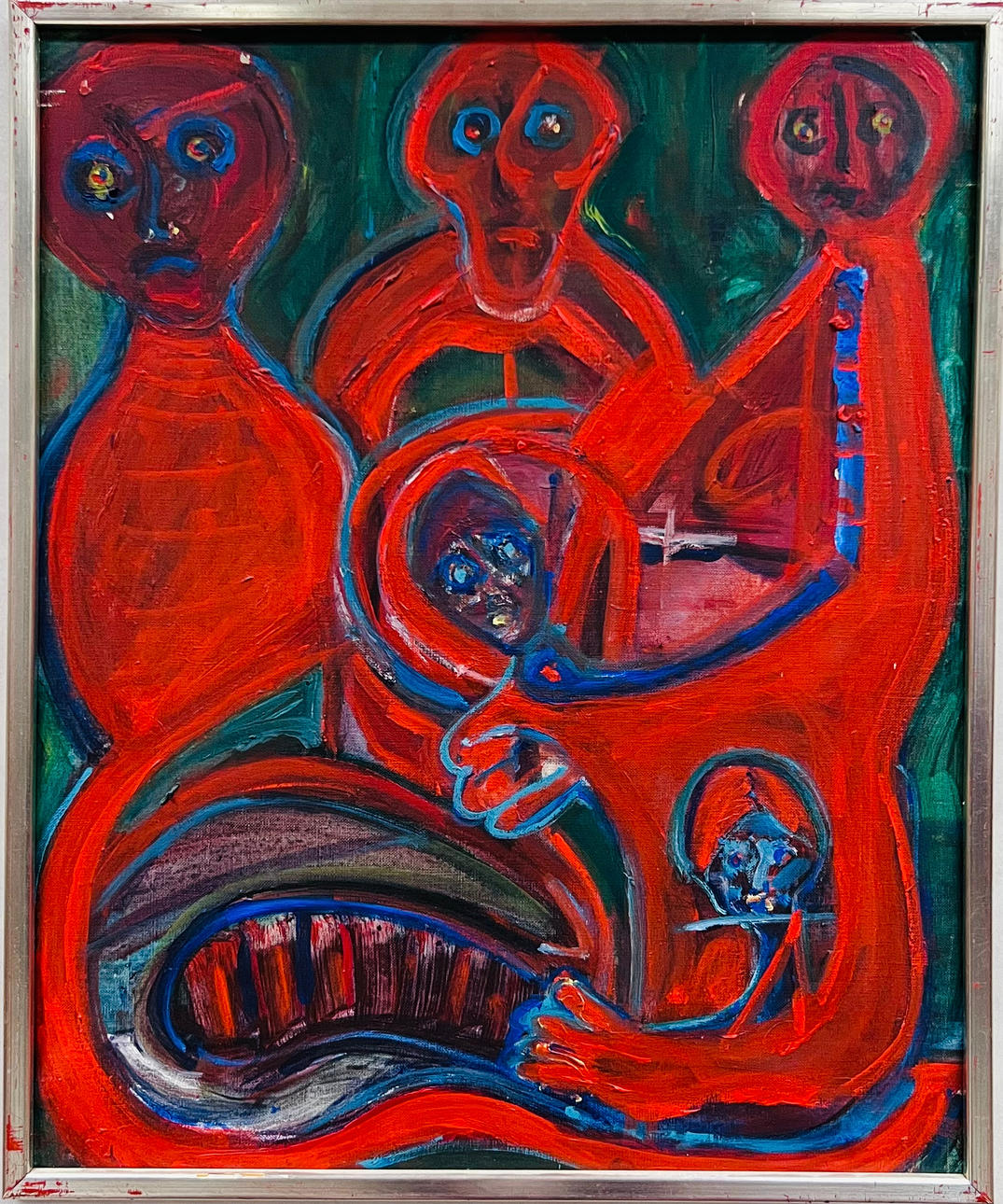 HERBERT GENTRY. oil on canvas.