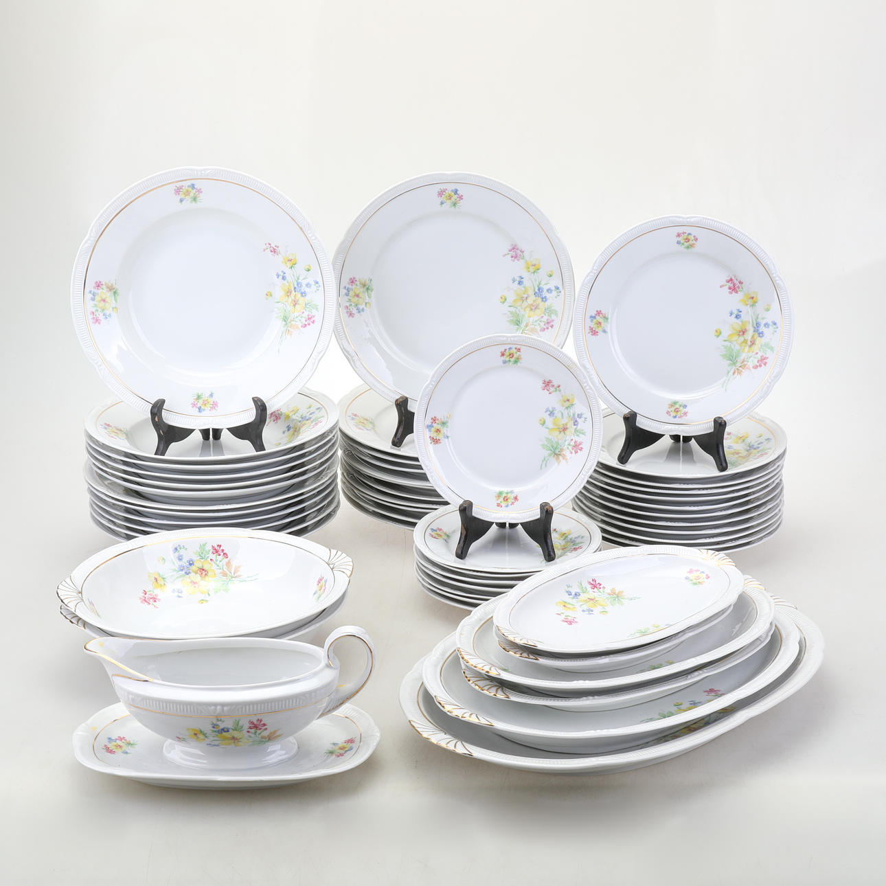 TABLEWARE, 55 pieces, porcelain, Germany.