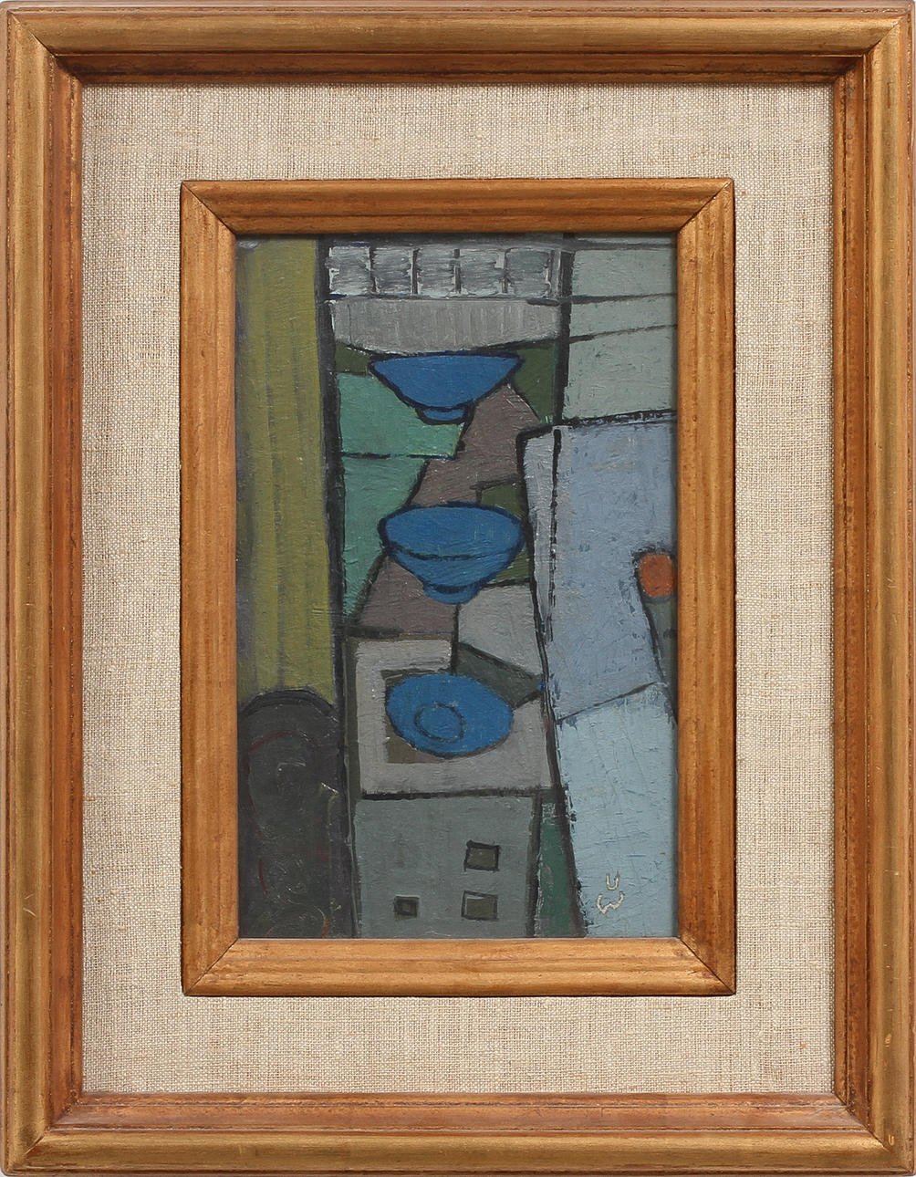 ULF WIKSTRÖM. Stilleben, 2 st, olja på duk, monogramsignerade.