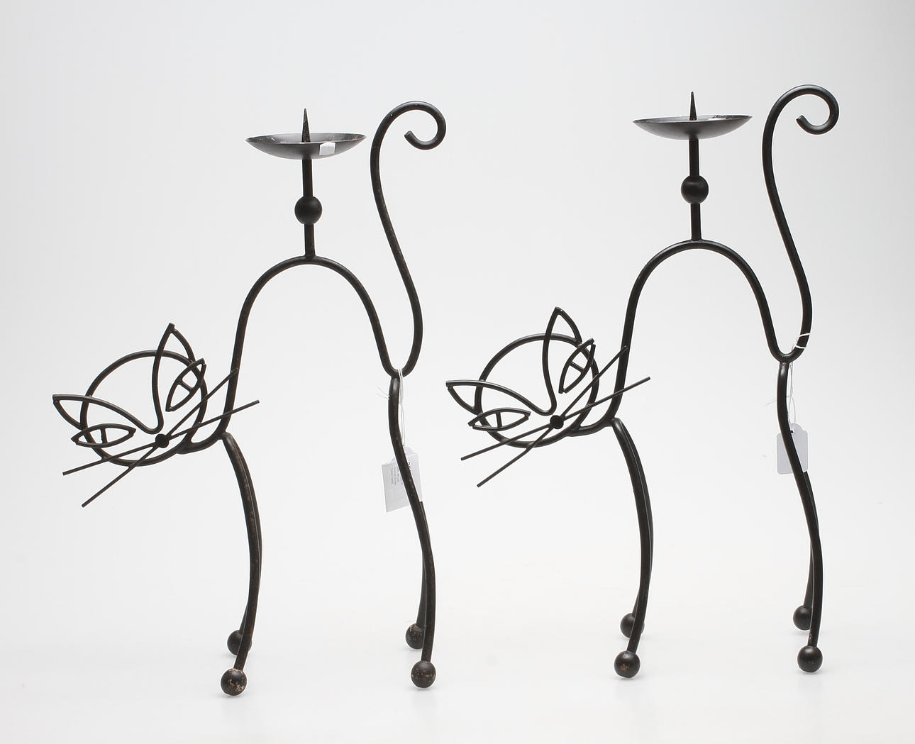 GOLVLJUSSTAKAR, ett par, Gunnar Ander, Ystad metall.