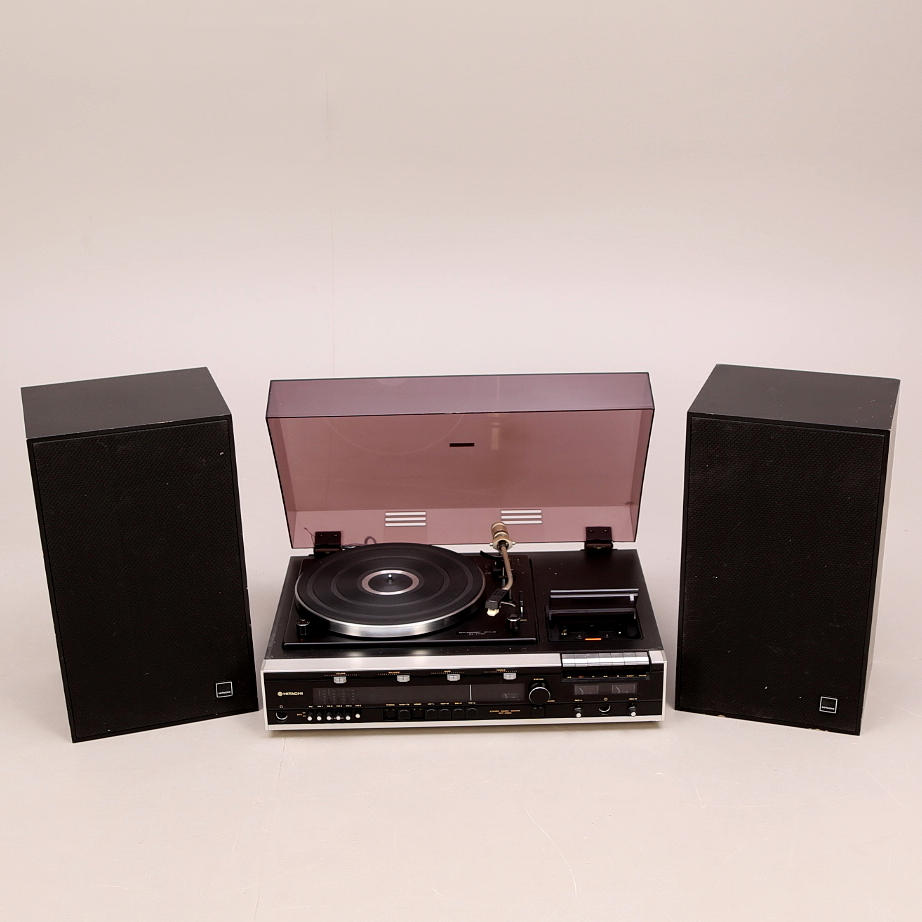 STEREOANLÄGGNING, Hitachi Stereo music center SOT 2660.