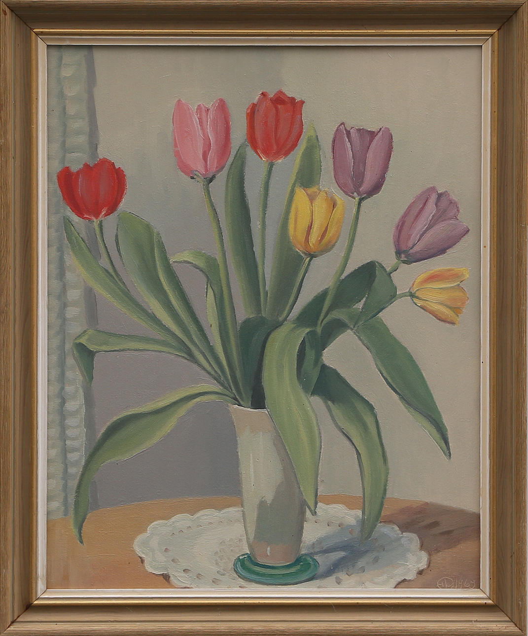 EIJNAR PETTERSSON. OIL on Board, signed, 1965.