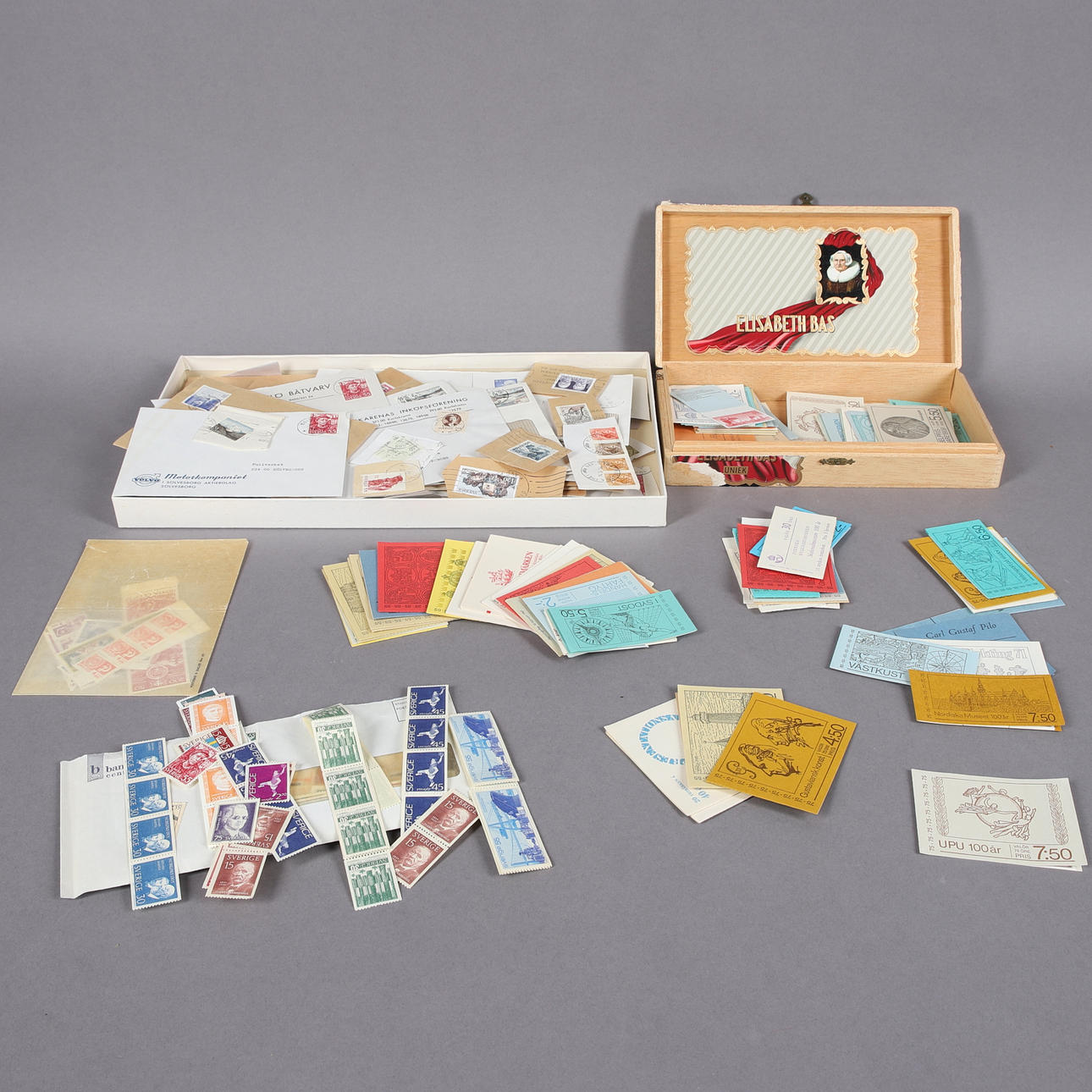 STAMPS, A Collection, including stamp booklets, 1960s/70s.