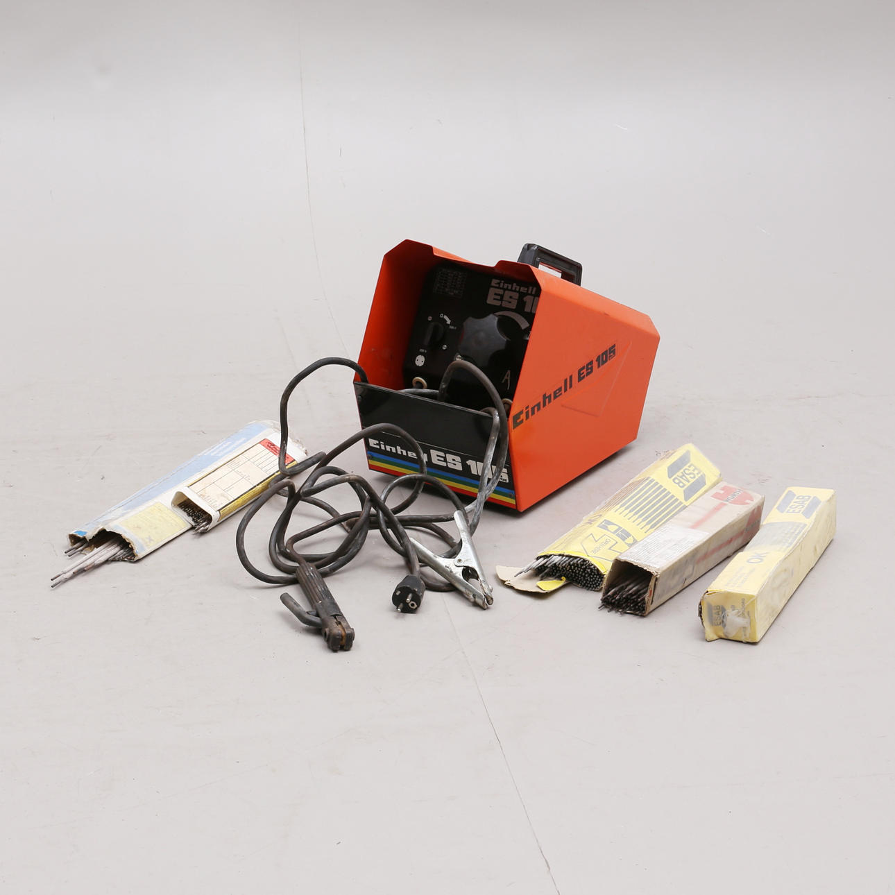 PINNSVETS, Einhell, ES 105 med svetselektroder.