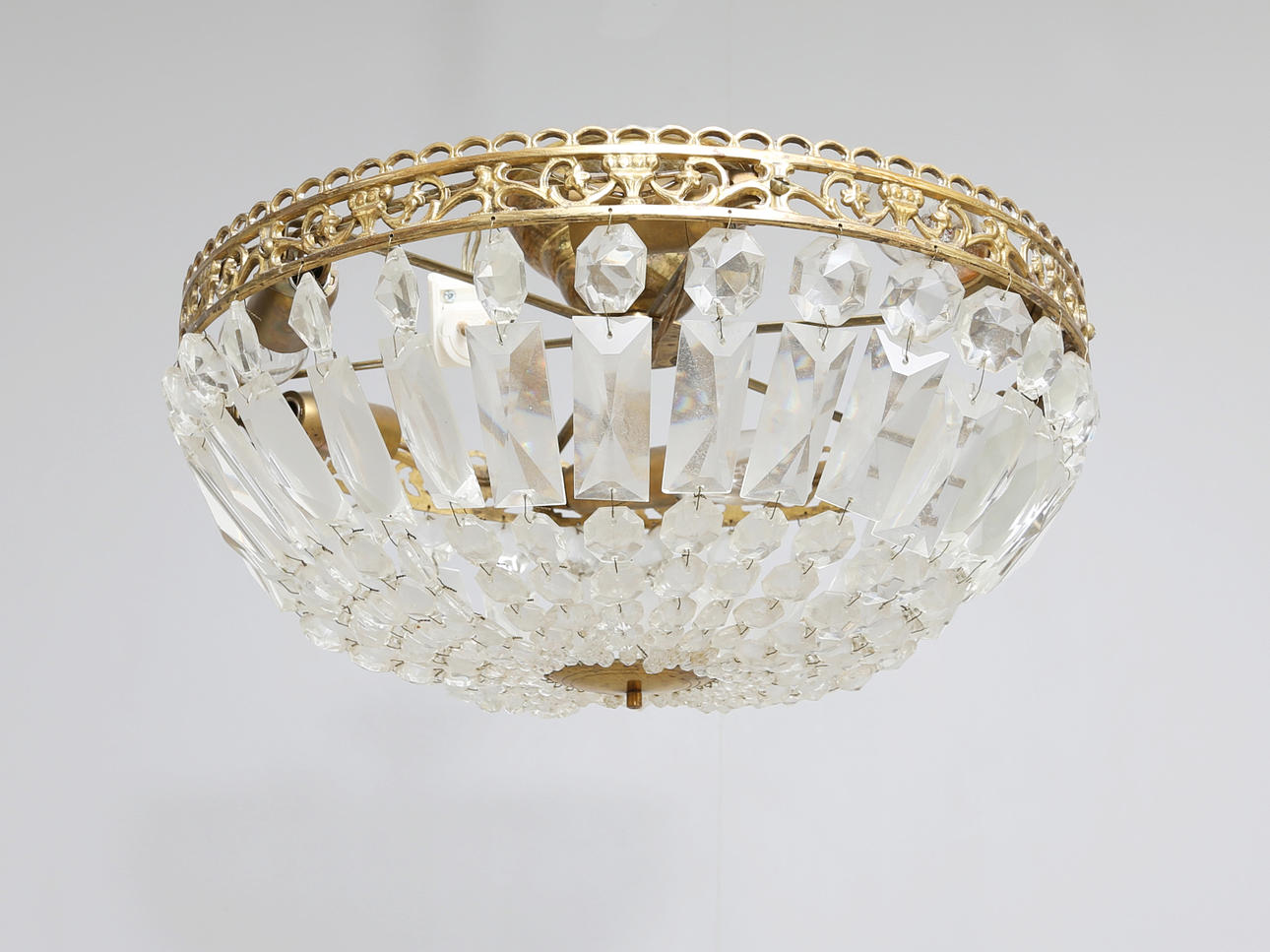 TAKLAMPA, kristall, 1950/60-tal.