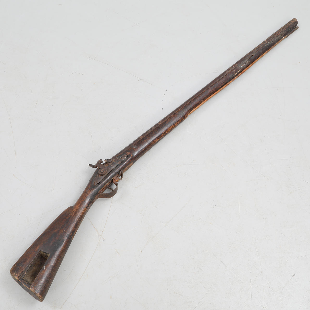 CONVERTED BLOCK RIFLE, ca 1762-1850, Sweden.