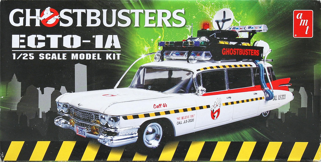 SCI-FI, MODEL KIT, 4 pcs, GHOSTBUSTERS etc.