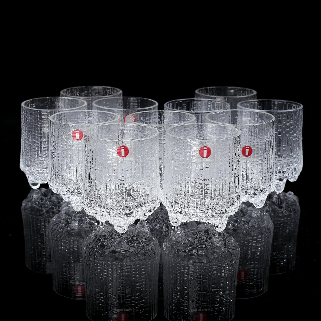 SNAPSGLAS, 11 st "Ultima thule" Iittala.