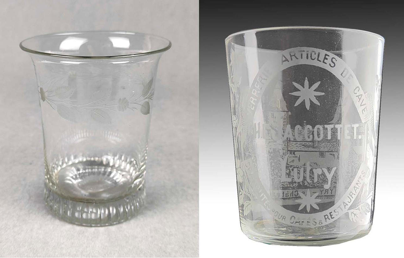 2 antique cup lasers.