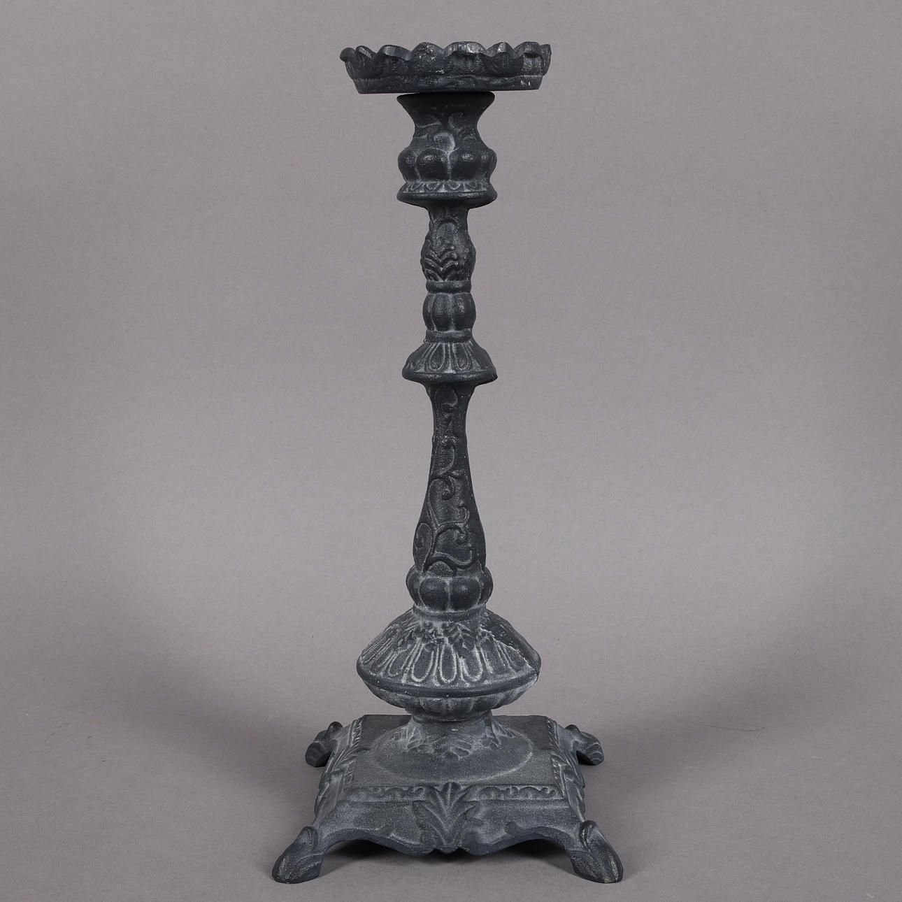 CANDLE STAKE, iron, 1900s.