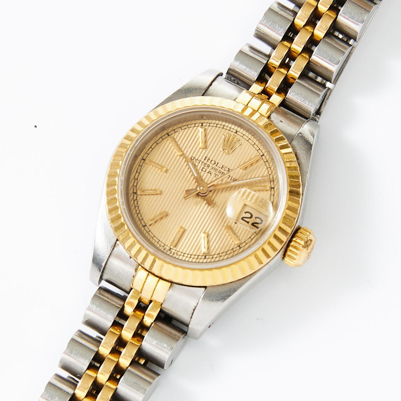 ROLEX, damer, Dato, guld/stål, ca. 1986.