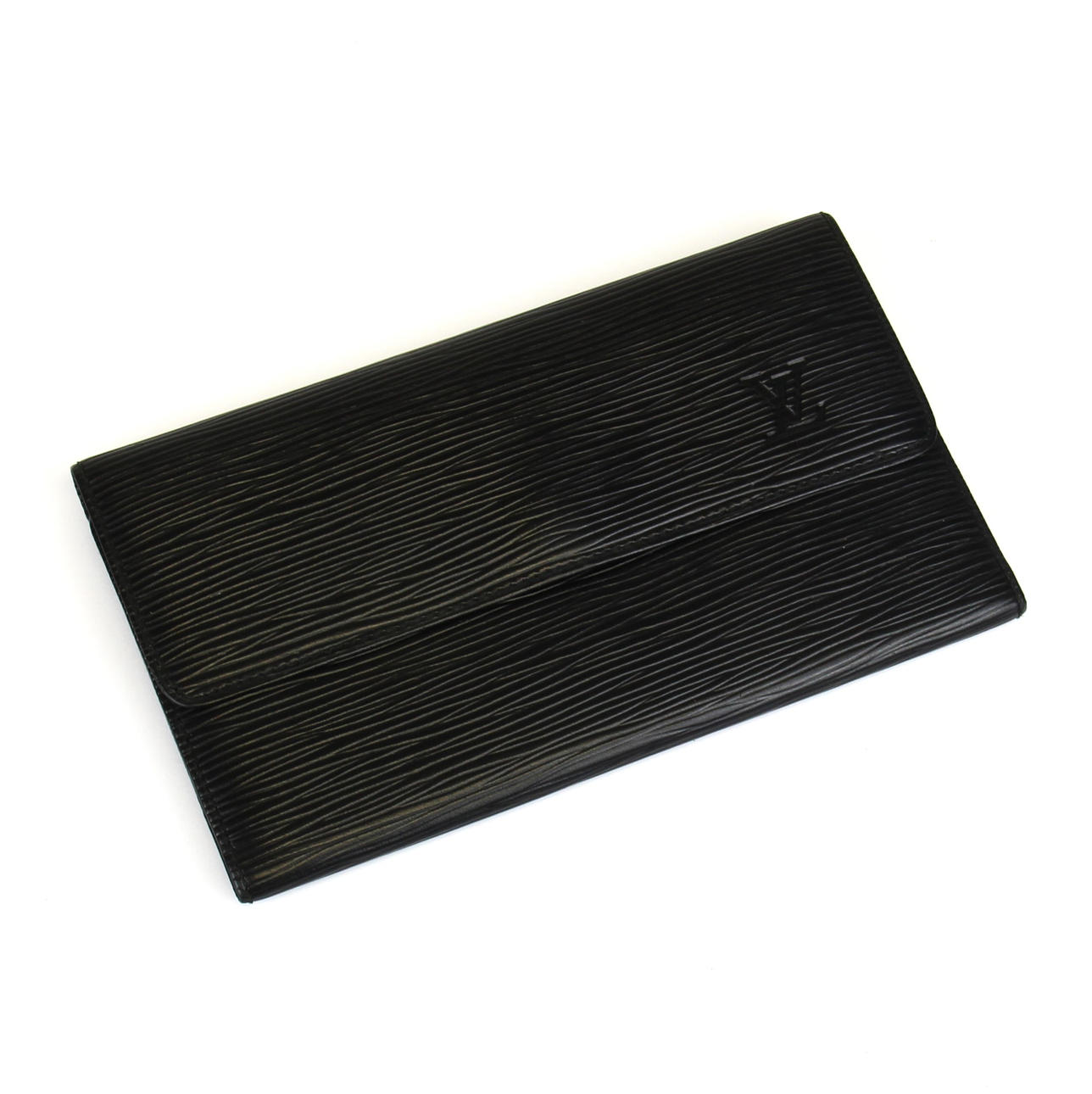 SVART LOUIS VUITTON PLÅNBOK.