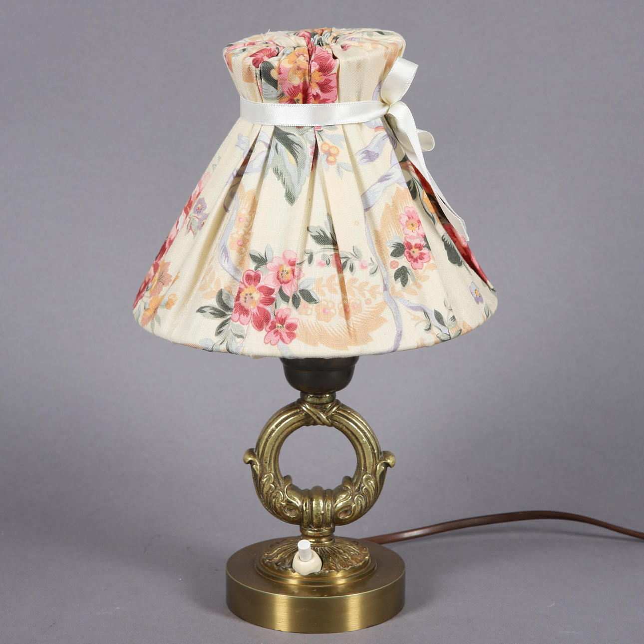 EINAR BÄCKSTRÖM. Table lamp, brass, stamped signature.