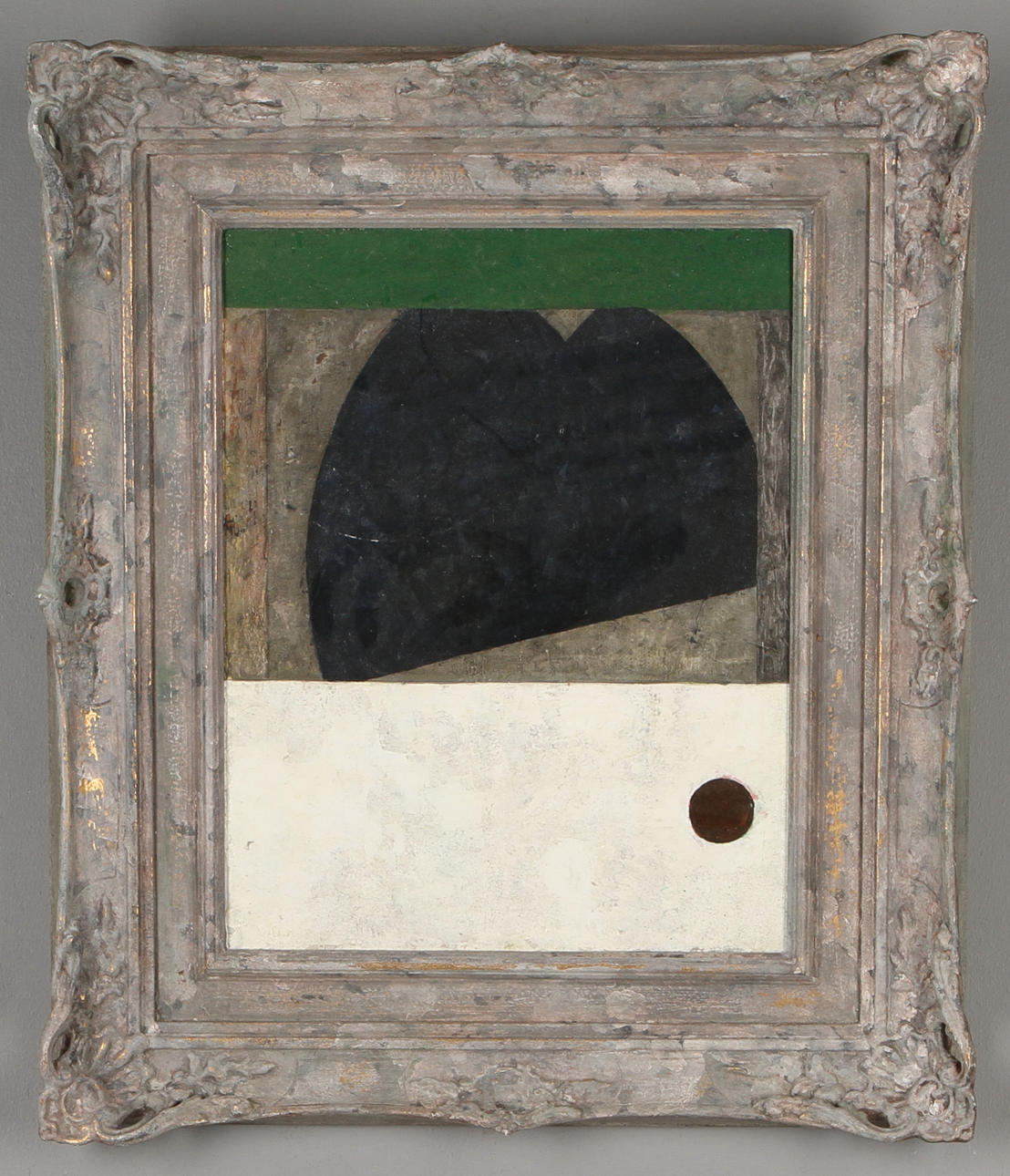 LENNART OLAUSSON. Komposition, olja på pannå, signerad och daterad à tergo, 1993.