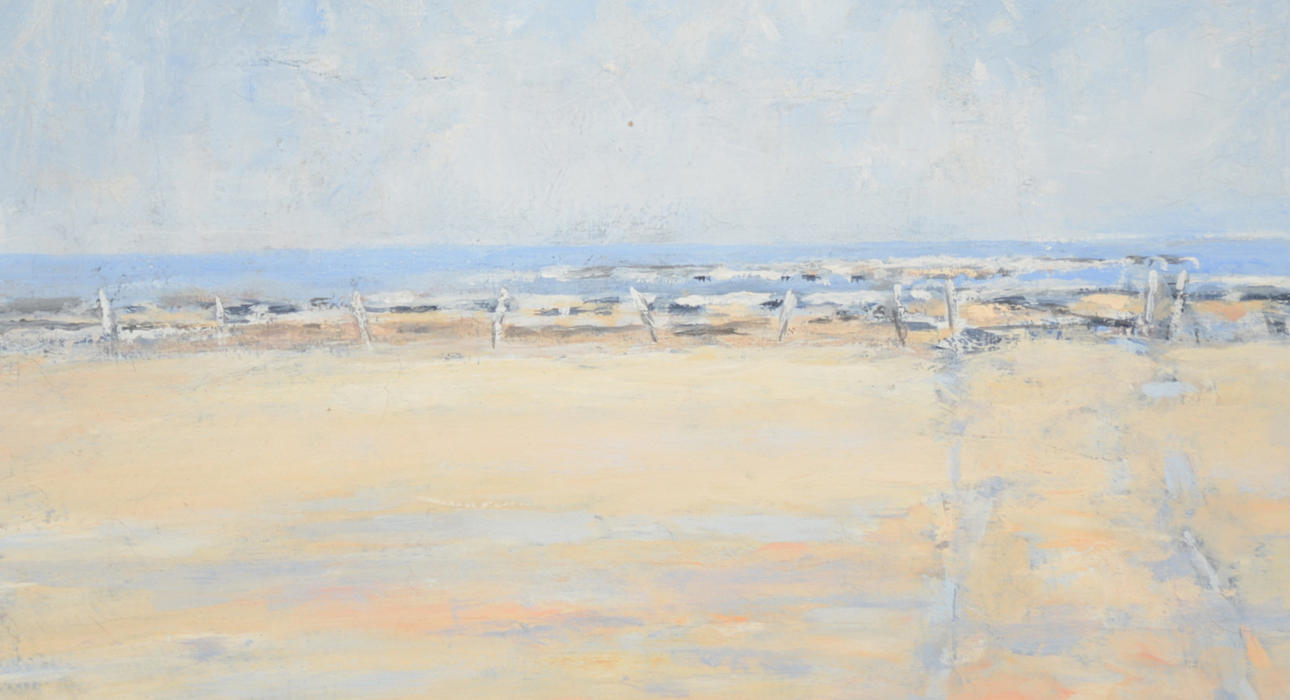 LARS HALLBERG. Olja på duk.