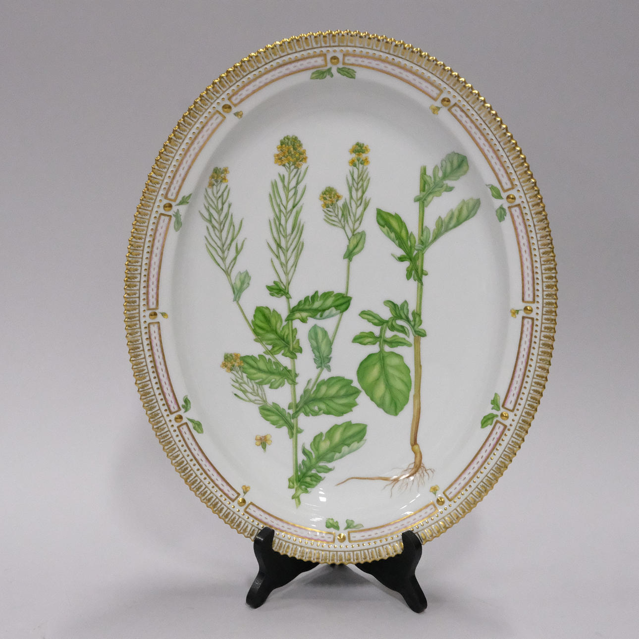 ROYAL COPENHAGEN, TELLER, "FLORA DANICA".