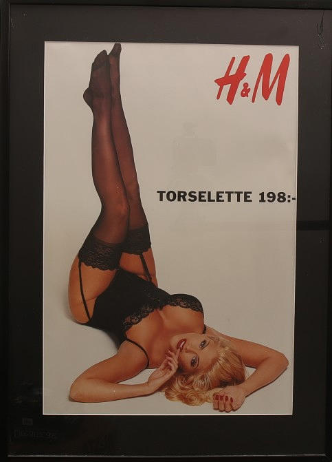 PLAKAT, Anna Nicole Smith für H&M.