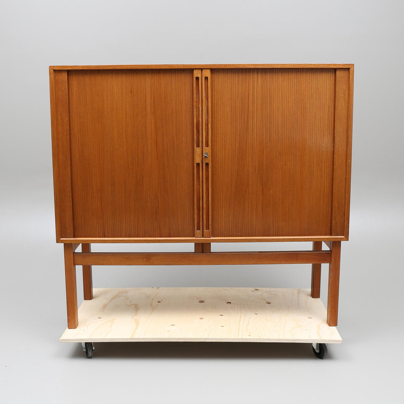 JALUSISKÅP, teak, Tranås kontorsmöbler, 1950-60-tal.