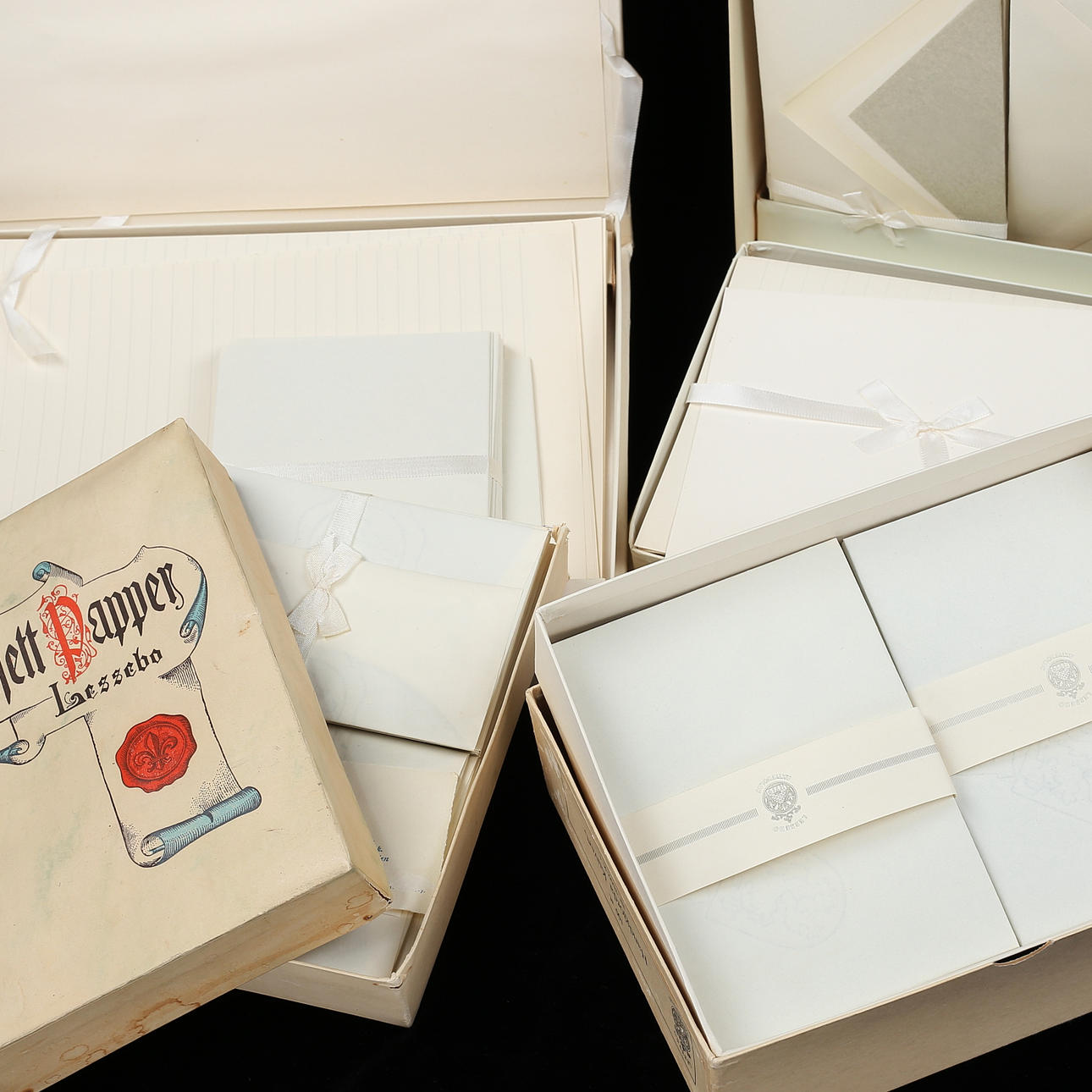 BREVPAPPER och KUVERT, Lessebo Handpappersbruk.