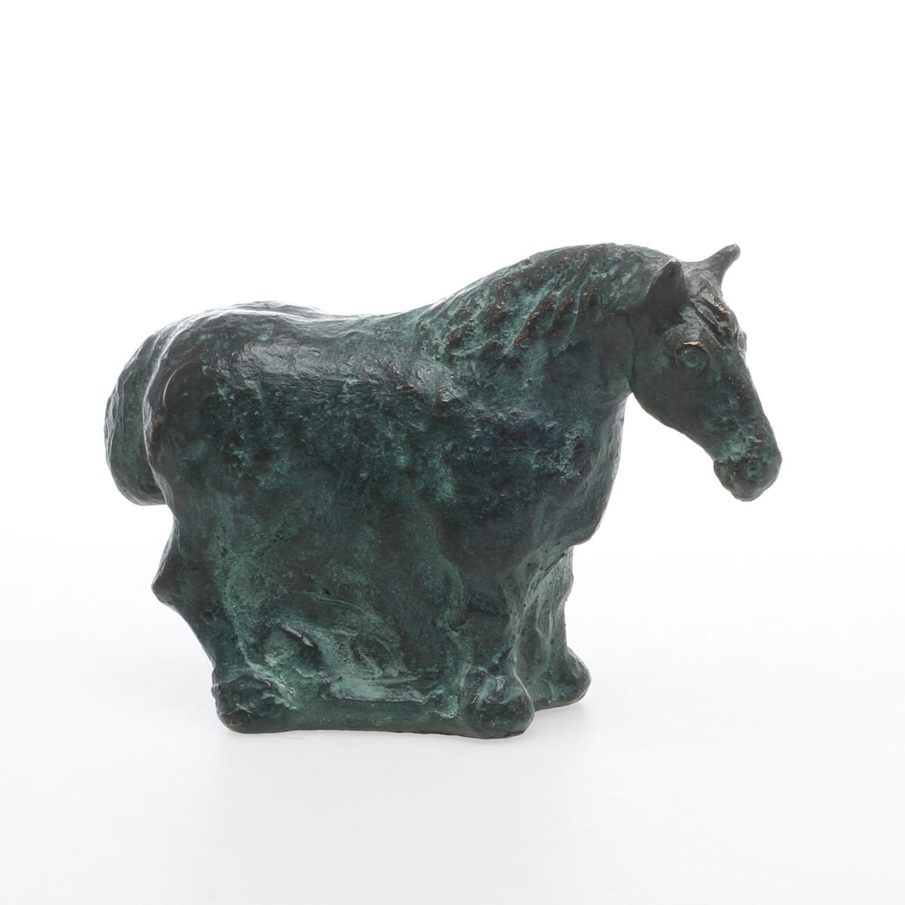 HENRIK ALLERT. Skulptur, patinerad brons, signerad.